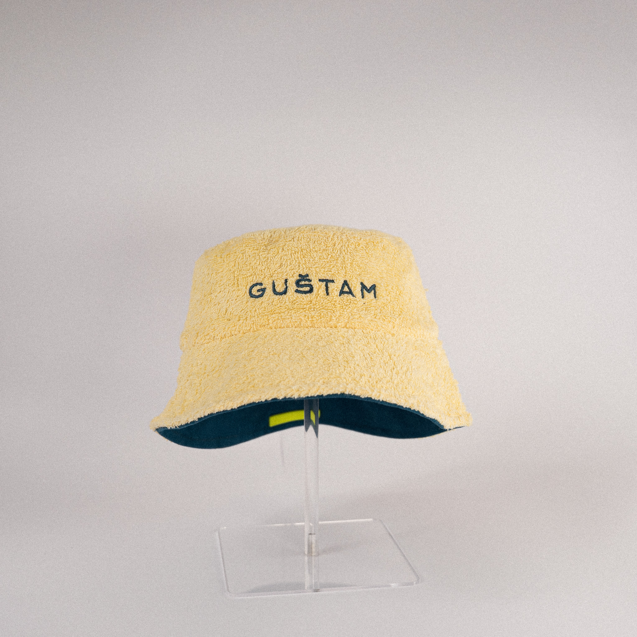 GUŠTAM / NIJE PREŠA • Frotir x Pamuk Dvostrana Bucket Kapa