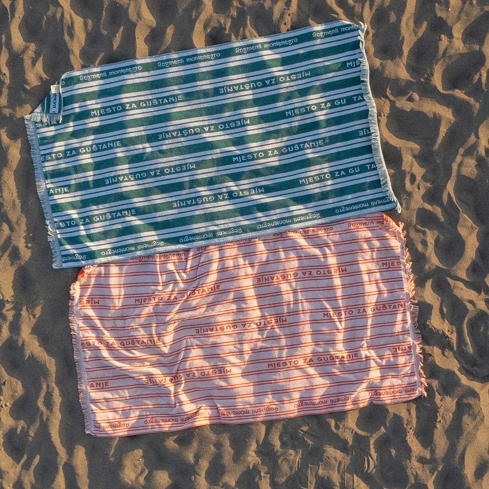MJESTO ZA GUŠTANJE • XL Peškir za Plažu