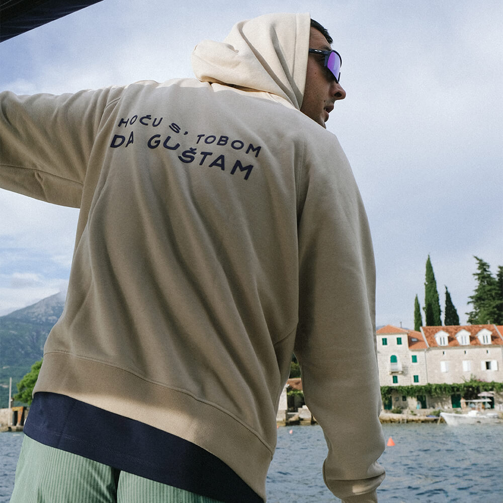 KENOVA? / HOĆU S’ TOBOM DA GUŠTAM • Muški Zip Duks