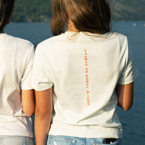 SLATKA KA’ CUKAR / HOĆU S’ TOBOM DA GUŠTAM • Klasična Ženska Majica