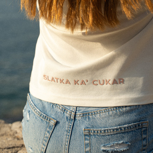 SAMO LAGANO / SLATKA KA’ CUKAR • Klasična Ženska Majica