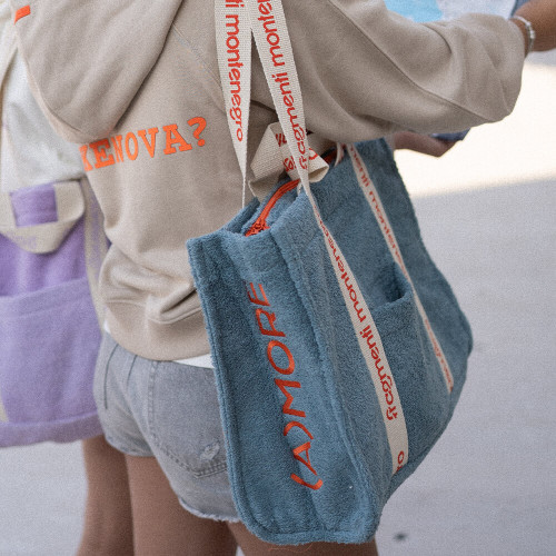 (A)MORE & MORE / LAGANO,NIJE PREŠA • Torba za Plažu od Frotira