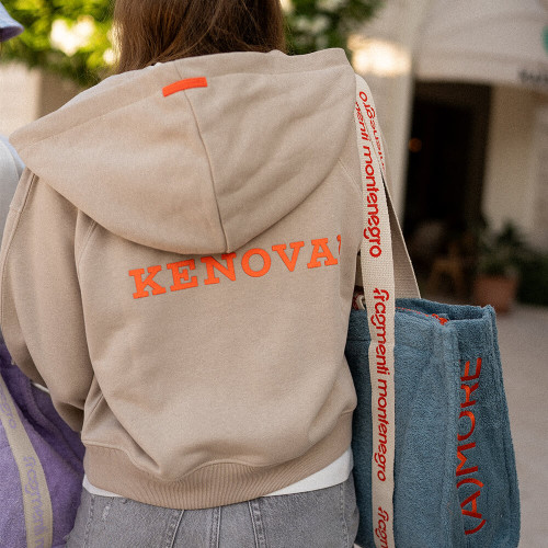 KENOVA? / HOĆU S’  TOBOM DA GUŠTAM • Ženski Zip Duks sa Kapuljačom